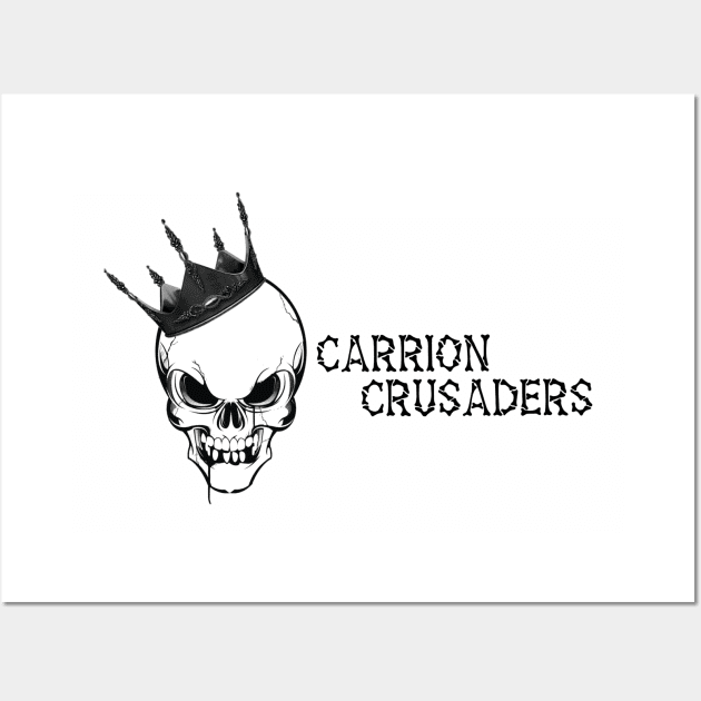 Carrion Crusaders Wall Art by Die by the Sword Podcast